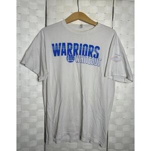 Golden State Warriors Oracle Arena White Out Clorox Nba Shirt Rare